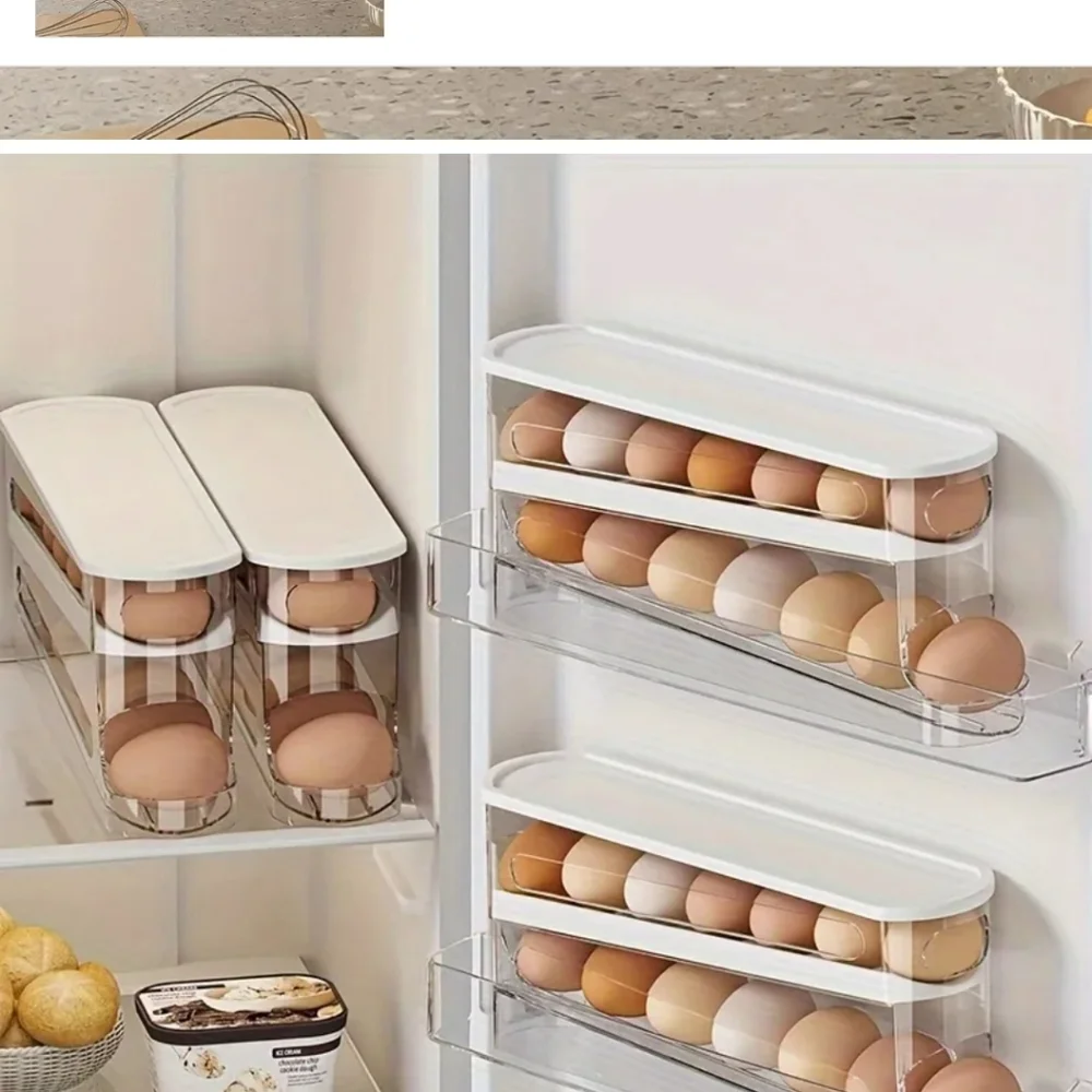 One perfect slopes egg container, with clear plexi sides to see how many you hav